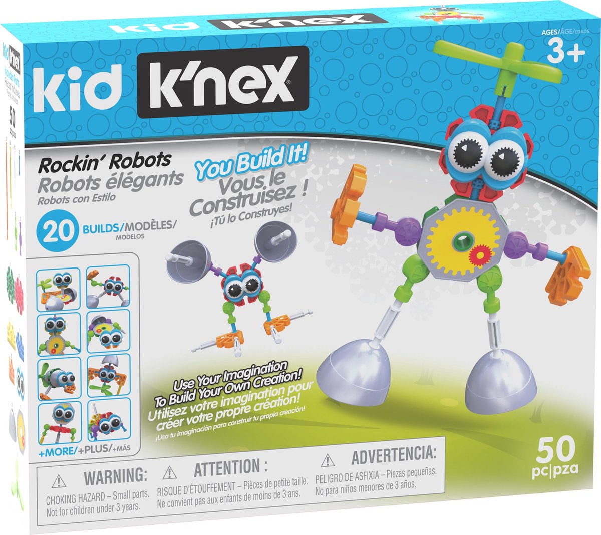 Kid K'Nex - Rockin' Robots Building Set