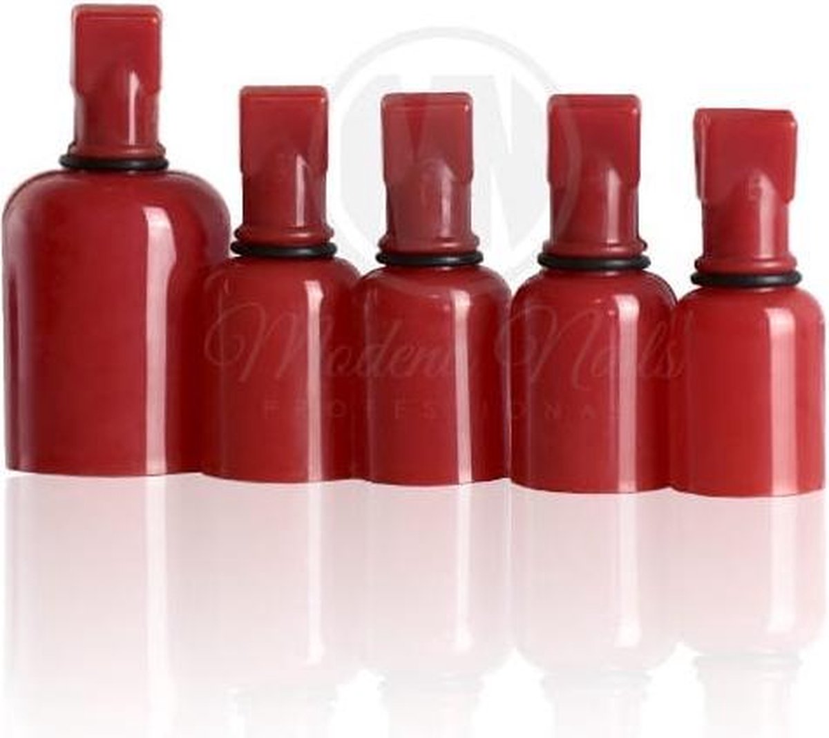 Modena Nails GEL OFF Nagel Clips Voor Het Verwijderen Van Nagellak - Red
