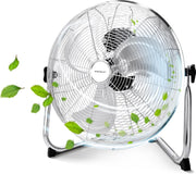 Aigostar Clover II 33QRS - Vloerventilator - Chroom - Ø 35 cm