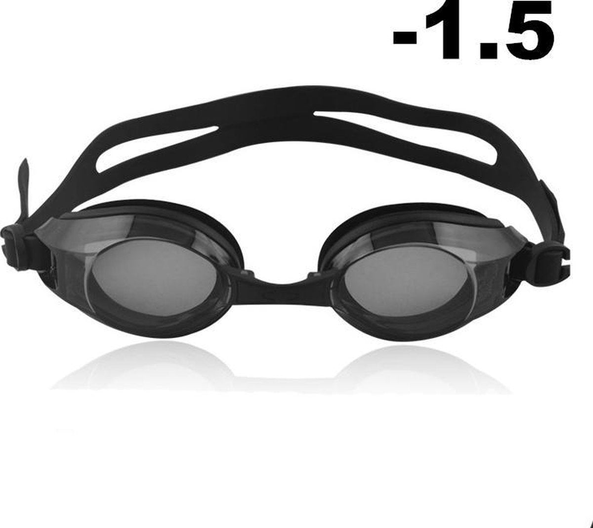 Zwembril op sterkte - myopia  (-1.5)