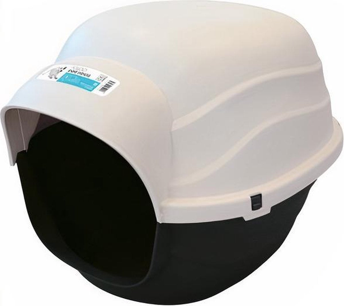 M-pets Reiskennel Igloo 72 X 53 X 49 Cm Zwart/ivoorwit