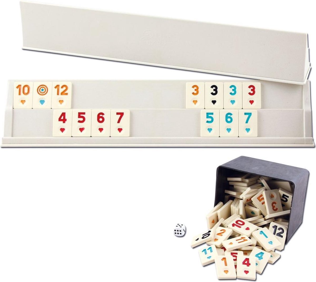 Rummy - Okey - Kunststof - Bordspel - Rummi