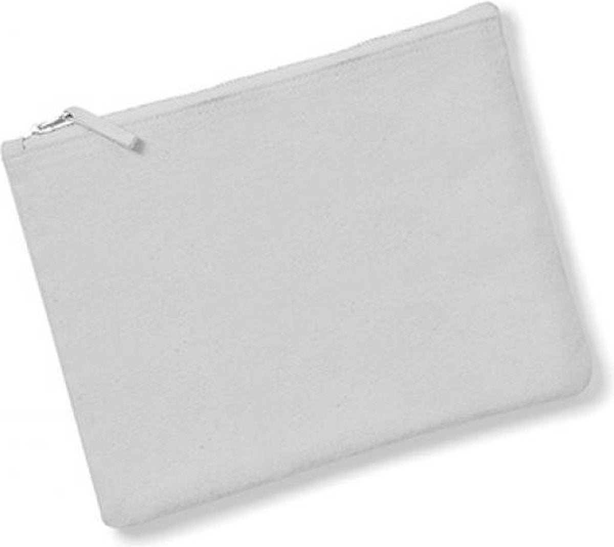 Canvas Accessory Pouch (Licht Grijs)