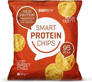Body & Fit Smart Chips - Minder vet & koolhydraten - Eiwitrijk - 1 box (12 zakjes) - Hot Sweet Chili