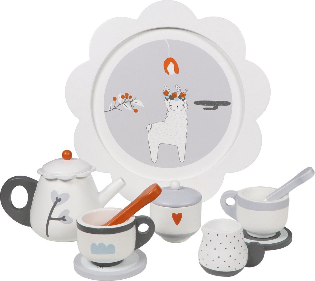 Tryco - Houten Speelgoed - Kinderen Thee / Koffie Set