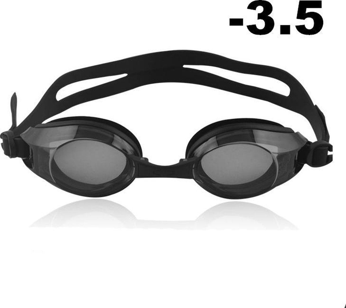 Zwembril op sterkte - myopia  (-3.5)