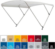 RVS Biminitop 3 Boogs/Wit : l 200 cm x B 150-170 cm x H 115 cm