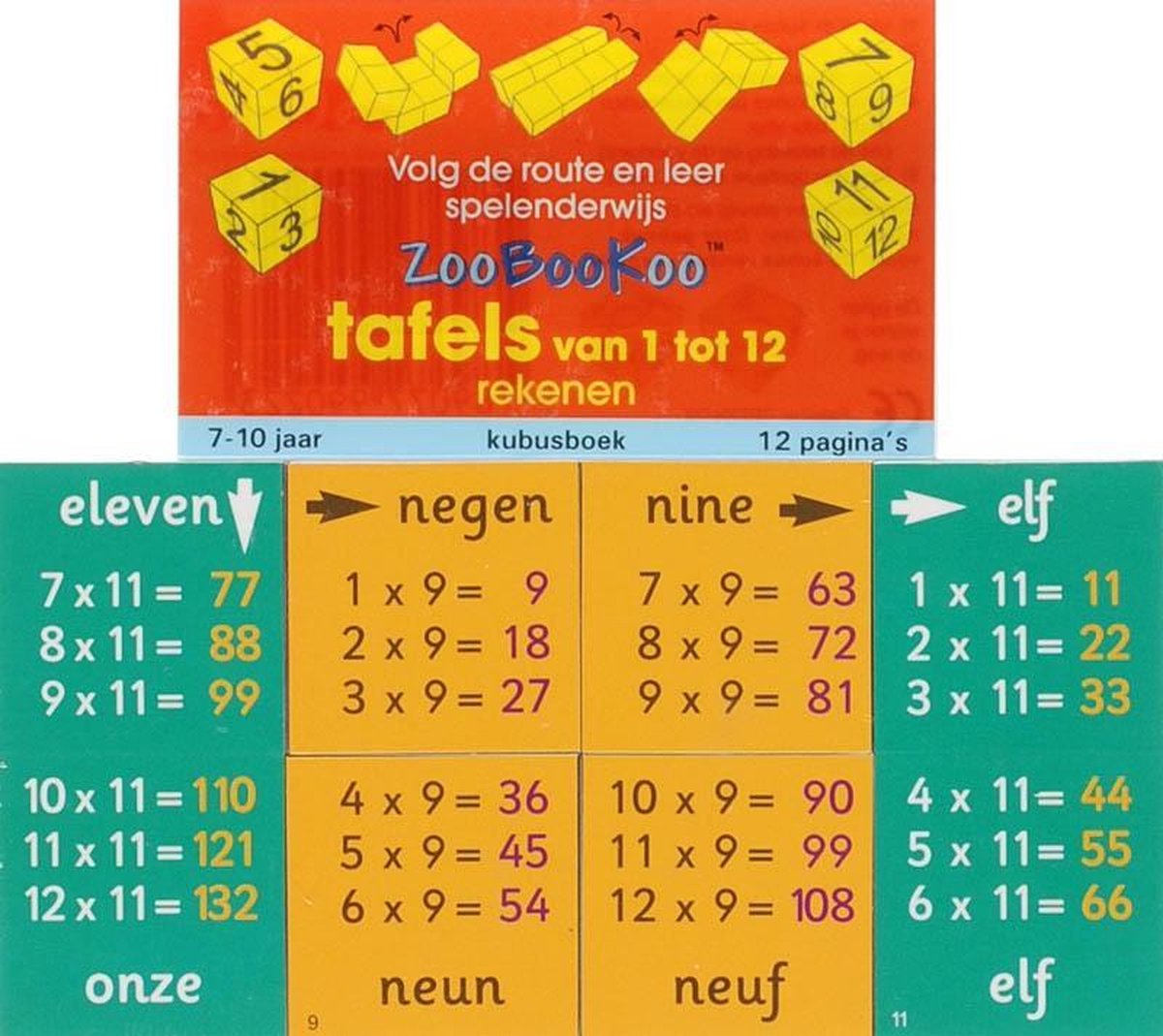 ZooBooKoo / Tafels van 1-12
