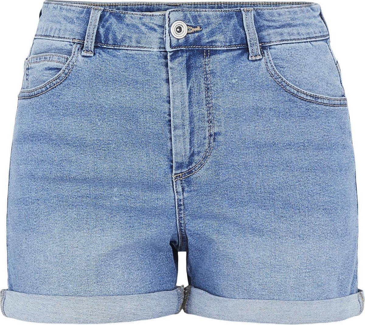 PIECES PCPACY LOOSE MW SHORTS LB-VI/ BC Dames Jeans - Maat S