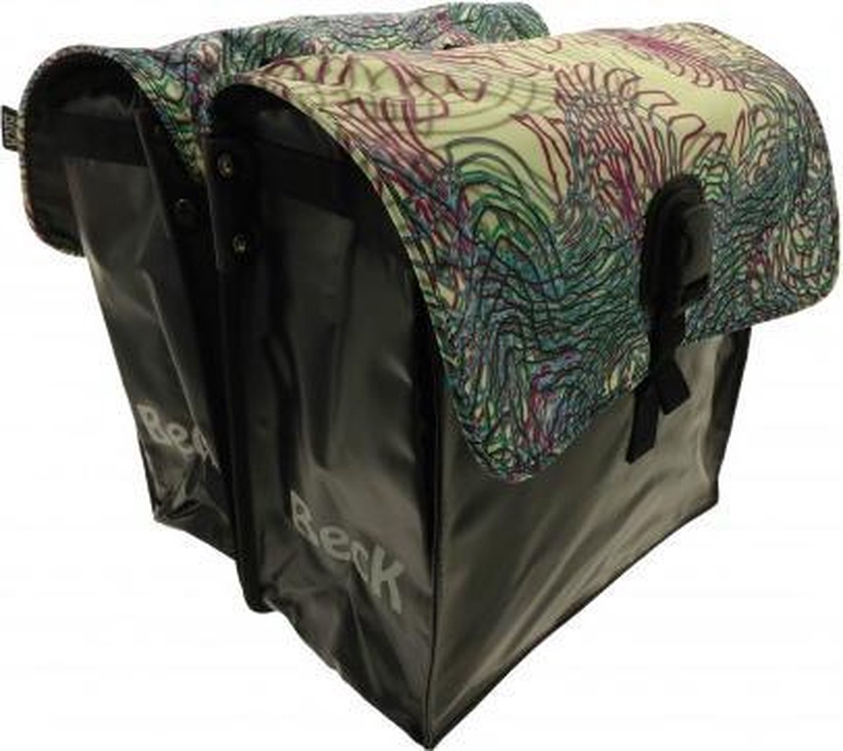 BECK Small Virtual Spaghetti Dubbele Fietstas 35 Liter