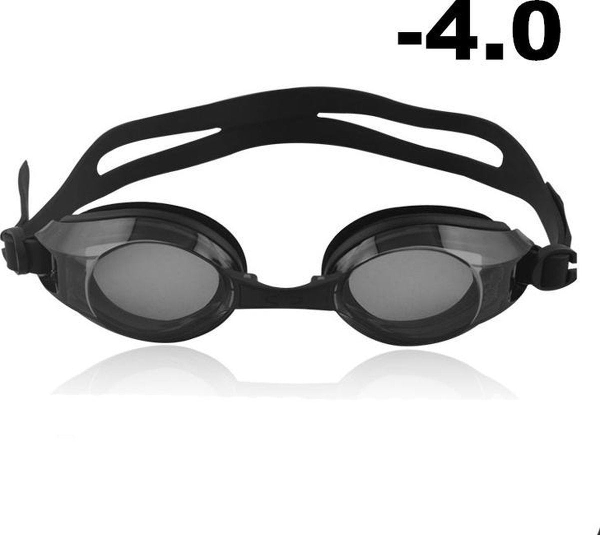 Zwembril op sterkte - myopia  (-4.0)