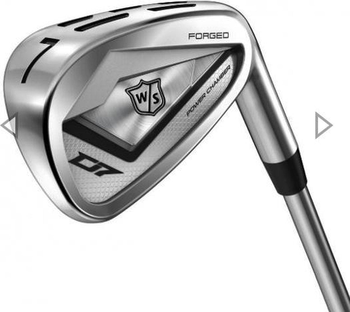 Wilson D7 Forged staal Staff ijzers 4-PW Heren Rechts
