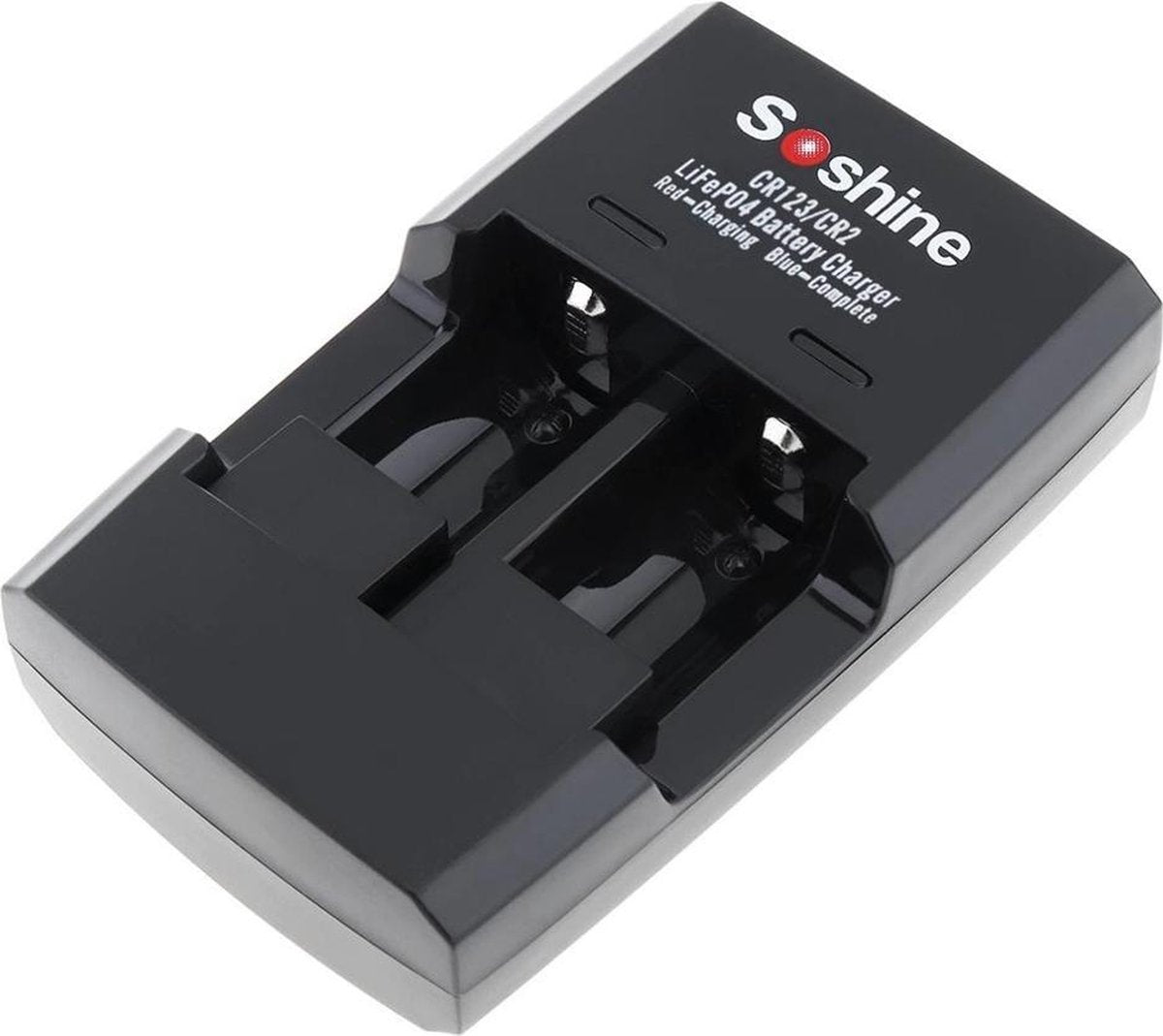 Dual CR123 CR2 3.2V LiFePo04 batterijlader