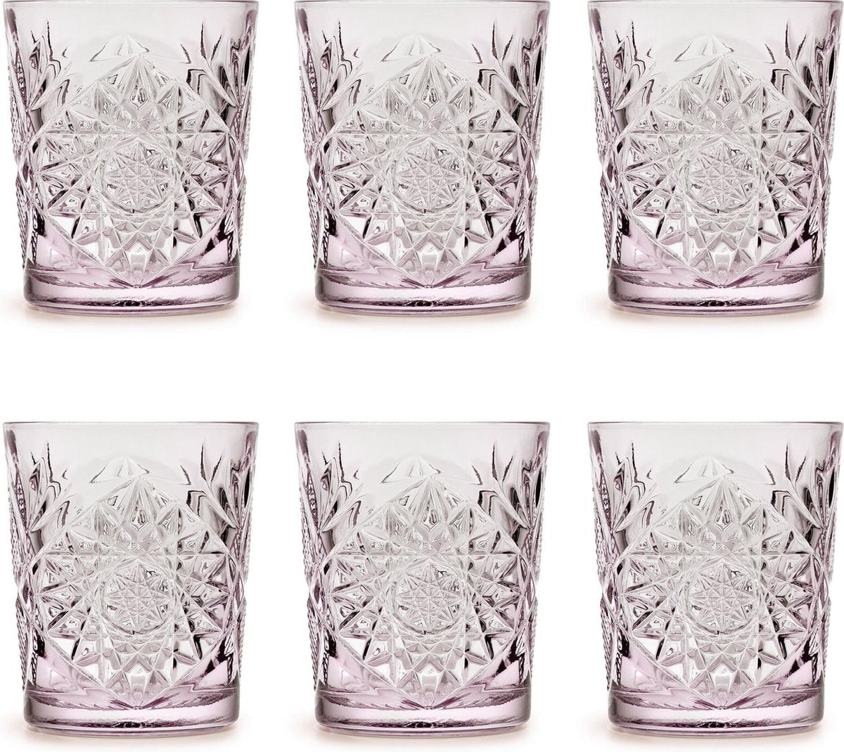 Libbey Drinkglas Hobstar Charm Lavender – 355 ml/ 35