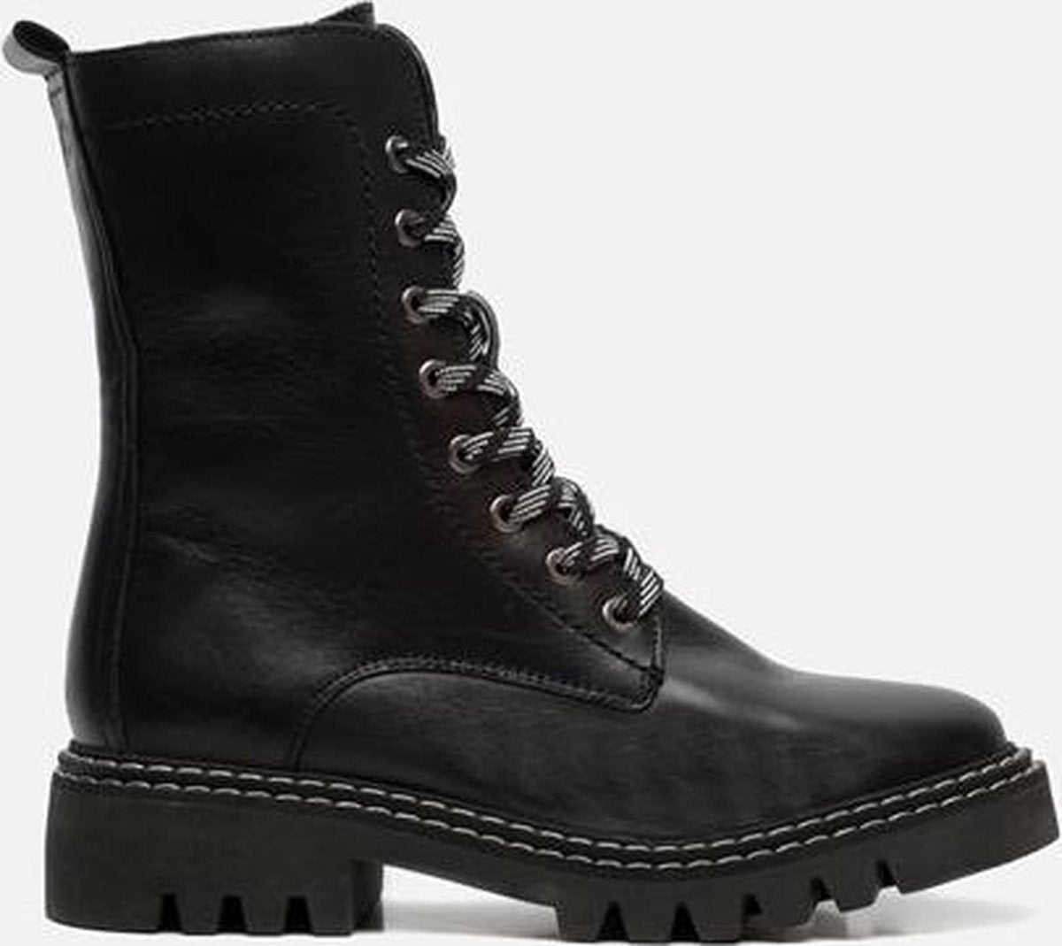 Tamaris Veterboots zwart - Maat 36