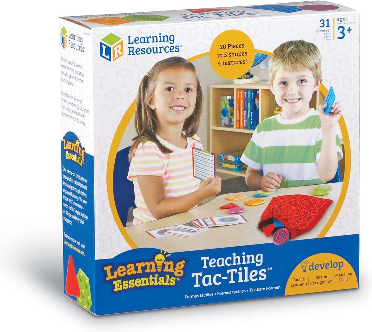 Teaching Tac-Tiles: Vormen voelen en vinden