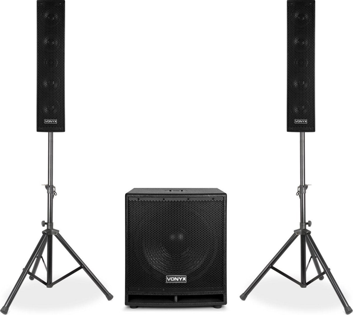 Vonyx VX880BT actieve Bluetooth geluidsinstallatie met subwoofer