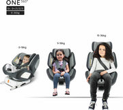 MIGO - Autostoel One ISOFIX 360° draaibaar vanaf de geboorte tot ongeveer 36 kg GR 0/1/2/3