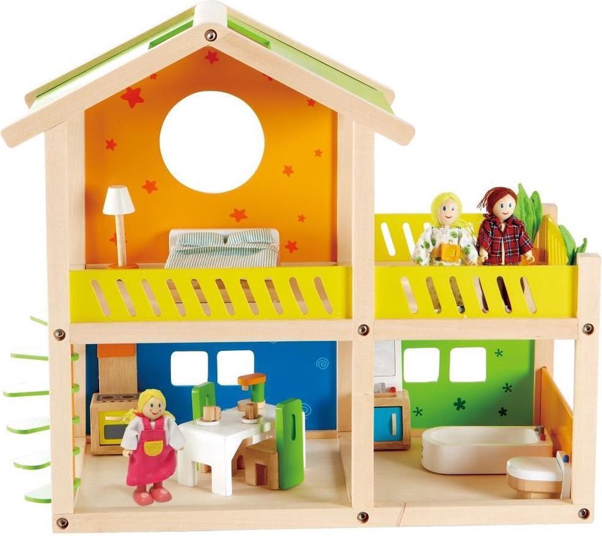 Hape Poppenhuis Happy Villa
