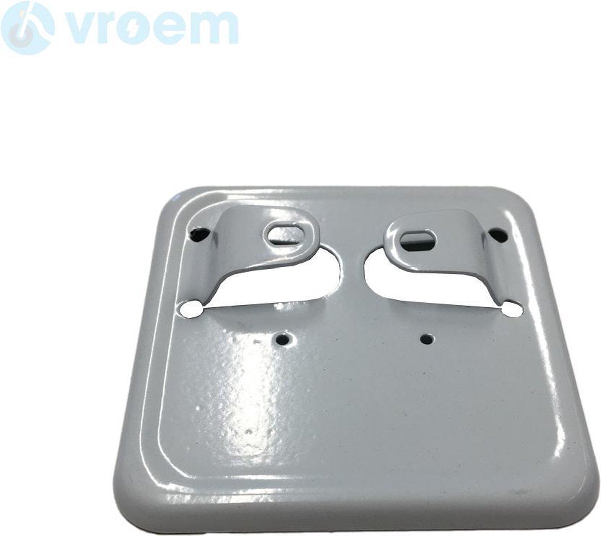 Verzekeringsplaat houder voor Xiaomi Mijia M365 (PRO) - M365 Accessoires - Elektrische Step - Scootmobiel - Kentekenhouder - Wit