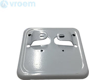 Verzekeringsplaat houder voor Xiaomi Mijia M365 (PRO) - M365 Accessoires - Elektrische Step - Scootmobiel - Kentekenhouder - Wit
