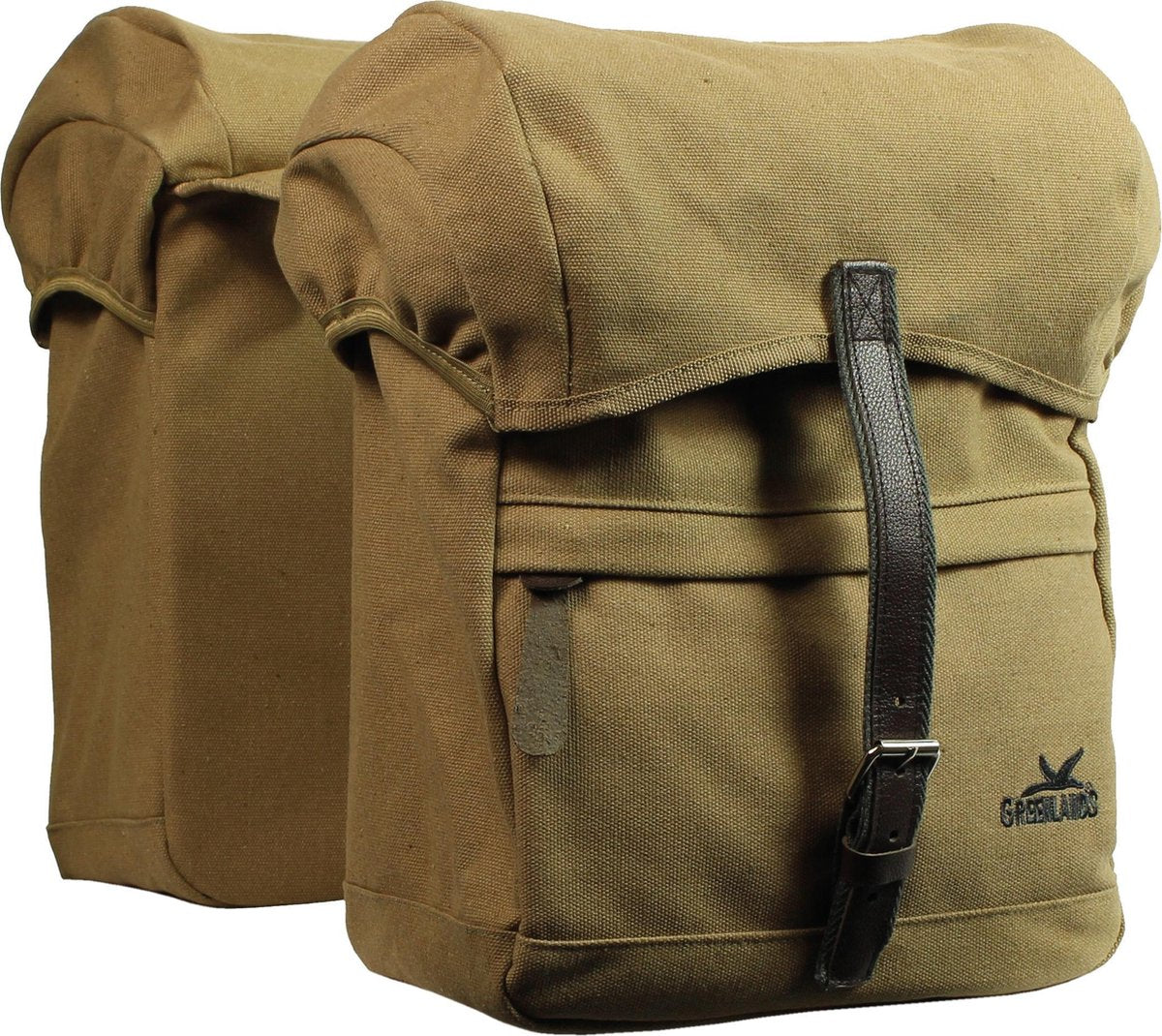 Dubbele fietstas Greenlands Travel Bag 40 liter 30 x 37 x 17 cm - zandkleur