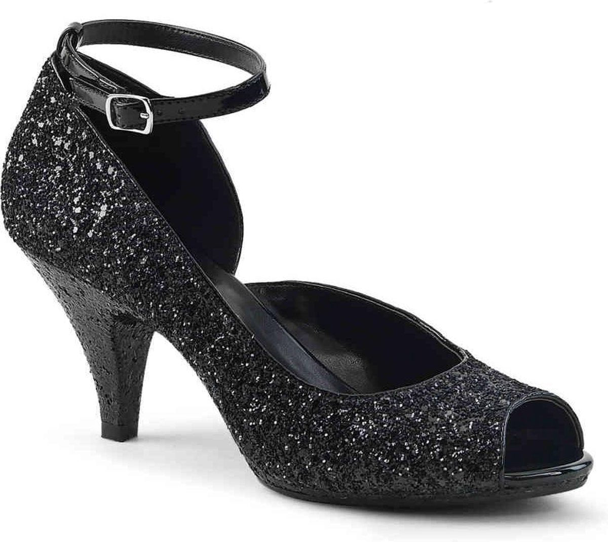 Fabulicious Hoge hakken -37 Shoes- BELLE-381G Zwart