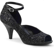 Fabulicious Hoge hakken -37 Shoes- BELLE-381G Zwart