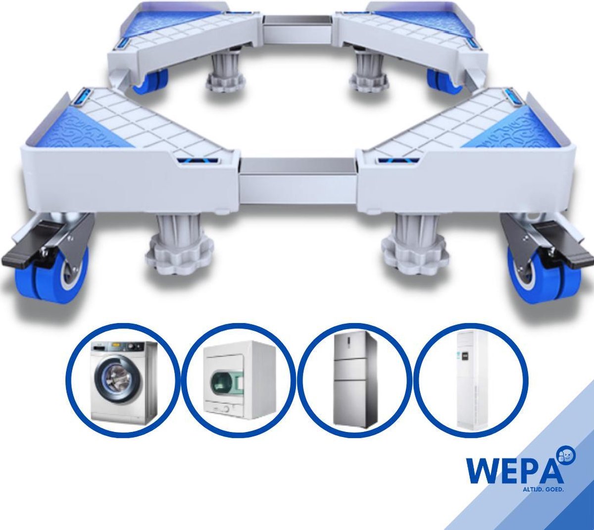 WEPA Wasmachine Verhoger – Multifunctioneel – Wasmachine sokkel – Koelkast