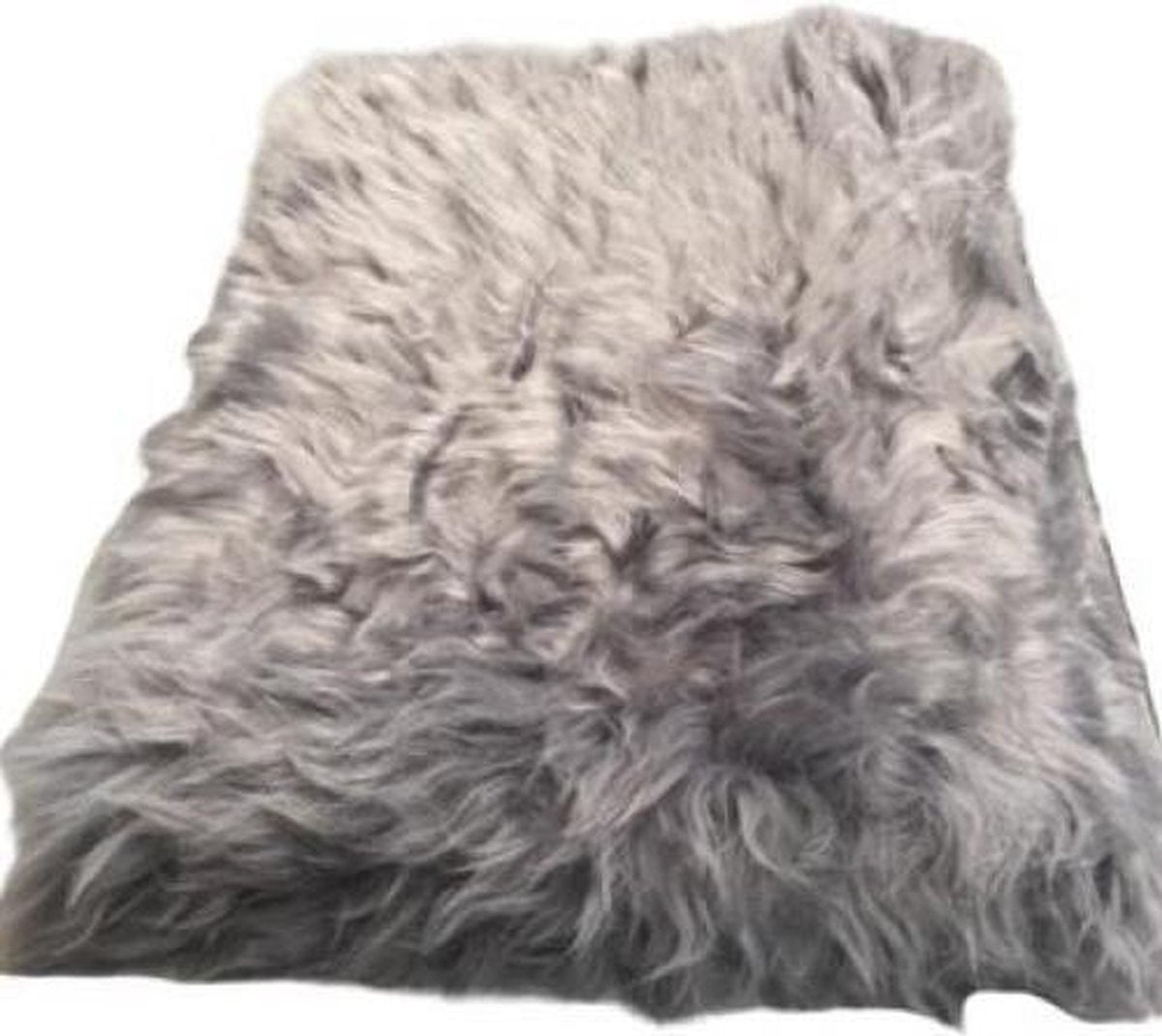 Vetbed Angora Grijs 140. X 100 cm Hondendeken