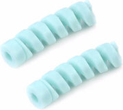 Kabelbeschermer 2 stuks set - Kabel beschermer iPhone en Samsung - Blauw