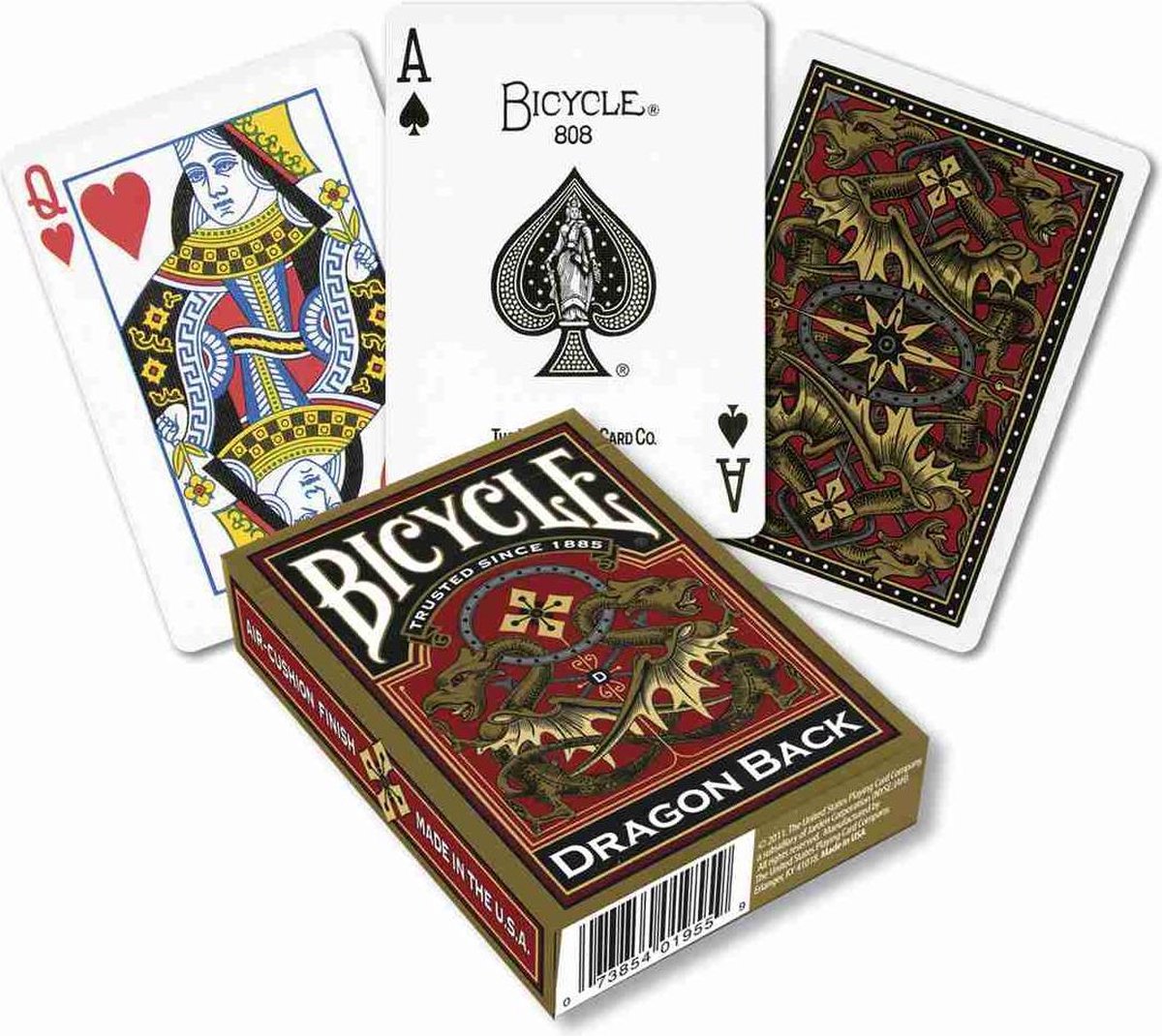 Pokerkaarten Gold Dragon Back