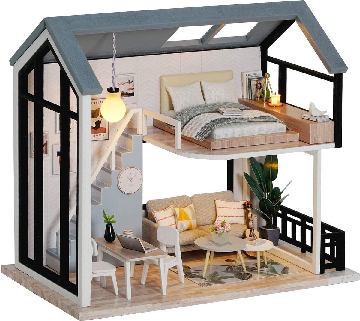 DIY Doll House - QL 002 B - Meet Happiness