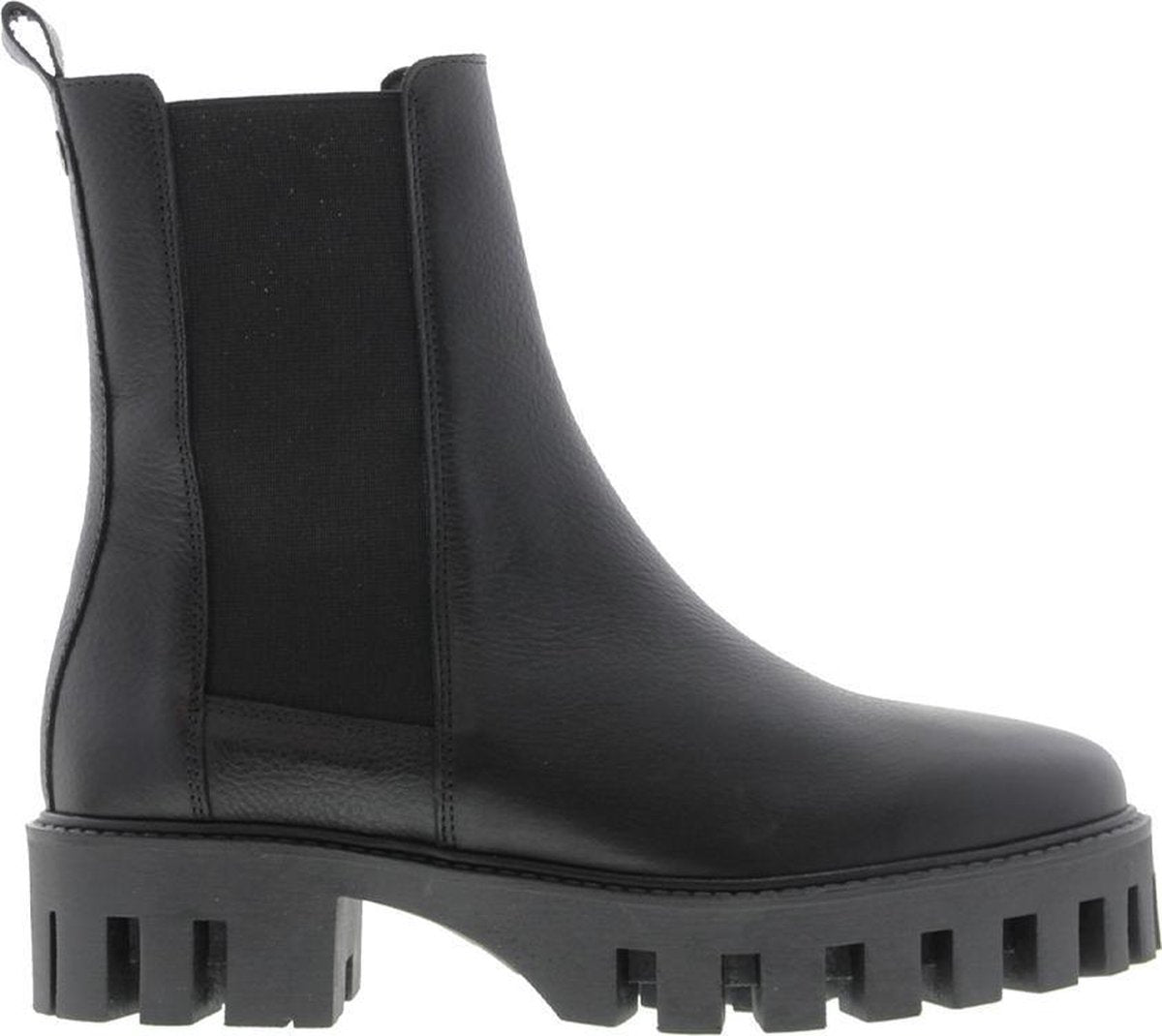 Tango | Bee cartel 6-a black leather chelsea boot - black sole | Maat: 41