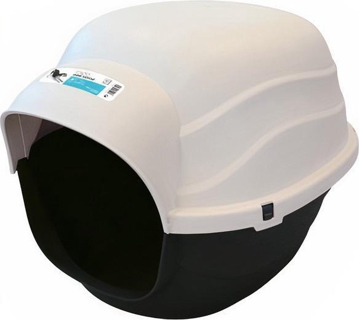 M-pets Reiskennel Igloo 85 X 61 X 57 Cm Zwart/ivoorwit