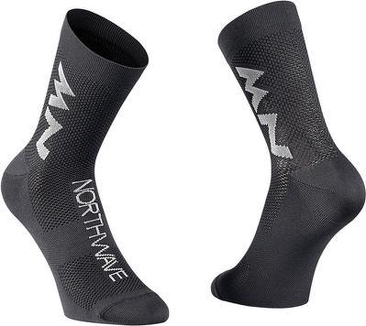 Northwave Extreme Air Mid Socks Black/Grey L (44-47)