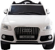 Elektrische Kinderauto Audi Q5 Wit 12V Met Afstandsbediening