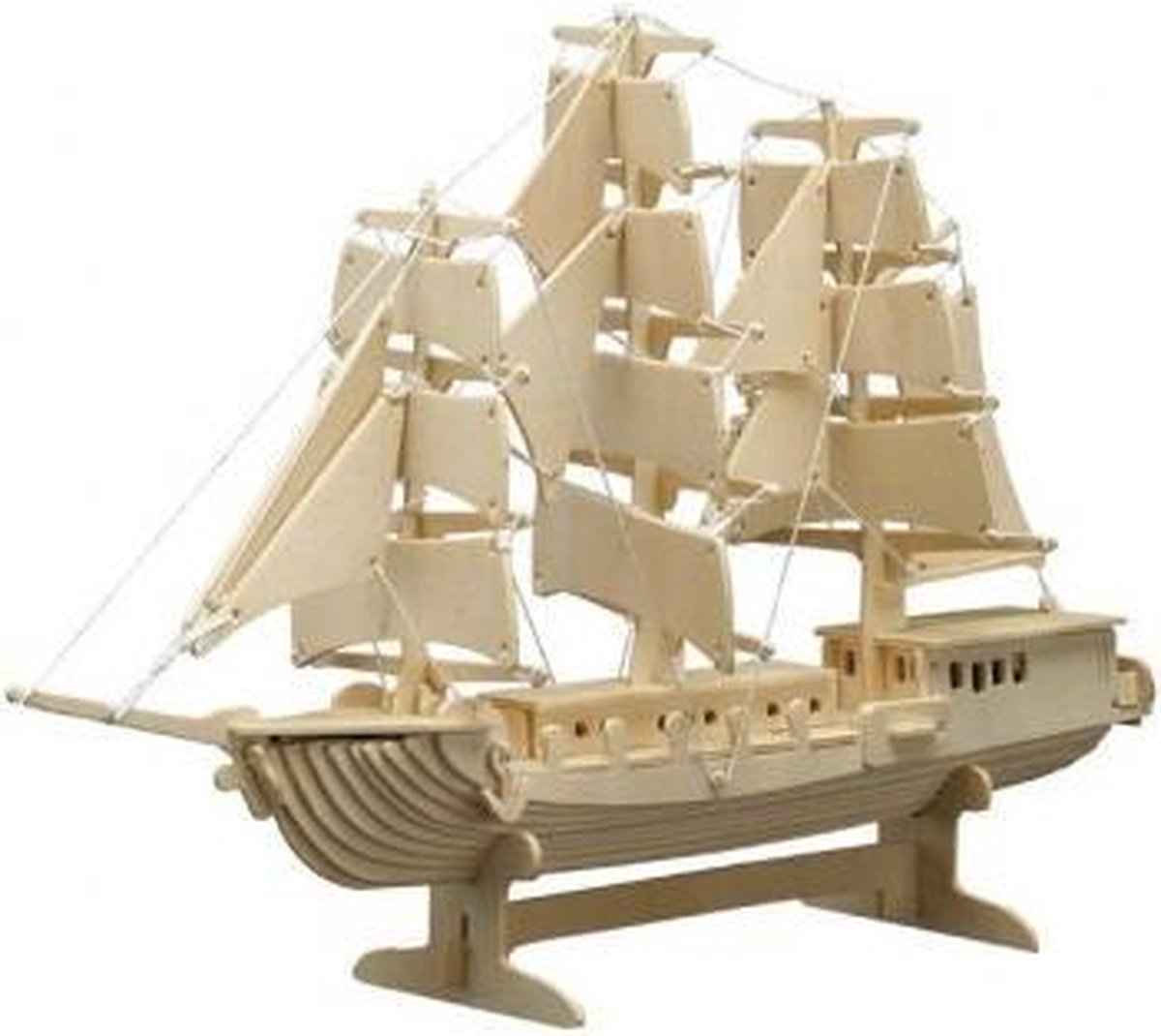 Pebaro Houten Bouwset Zeilschip