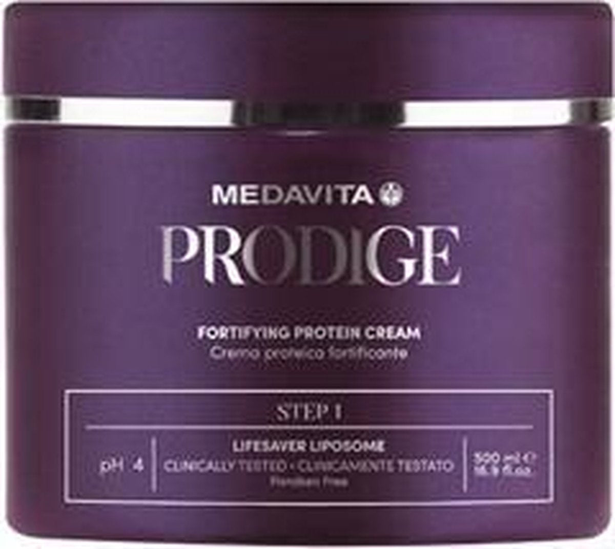Medavita Prodige Fortifying Protein Cream Crème Step 1