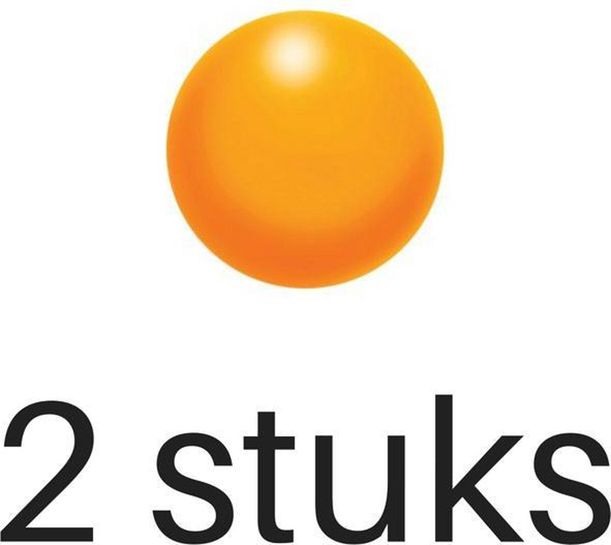 2 stuks stressbal om hand