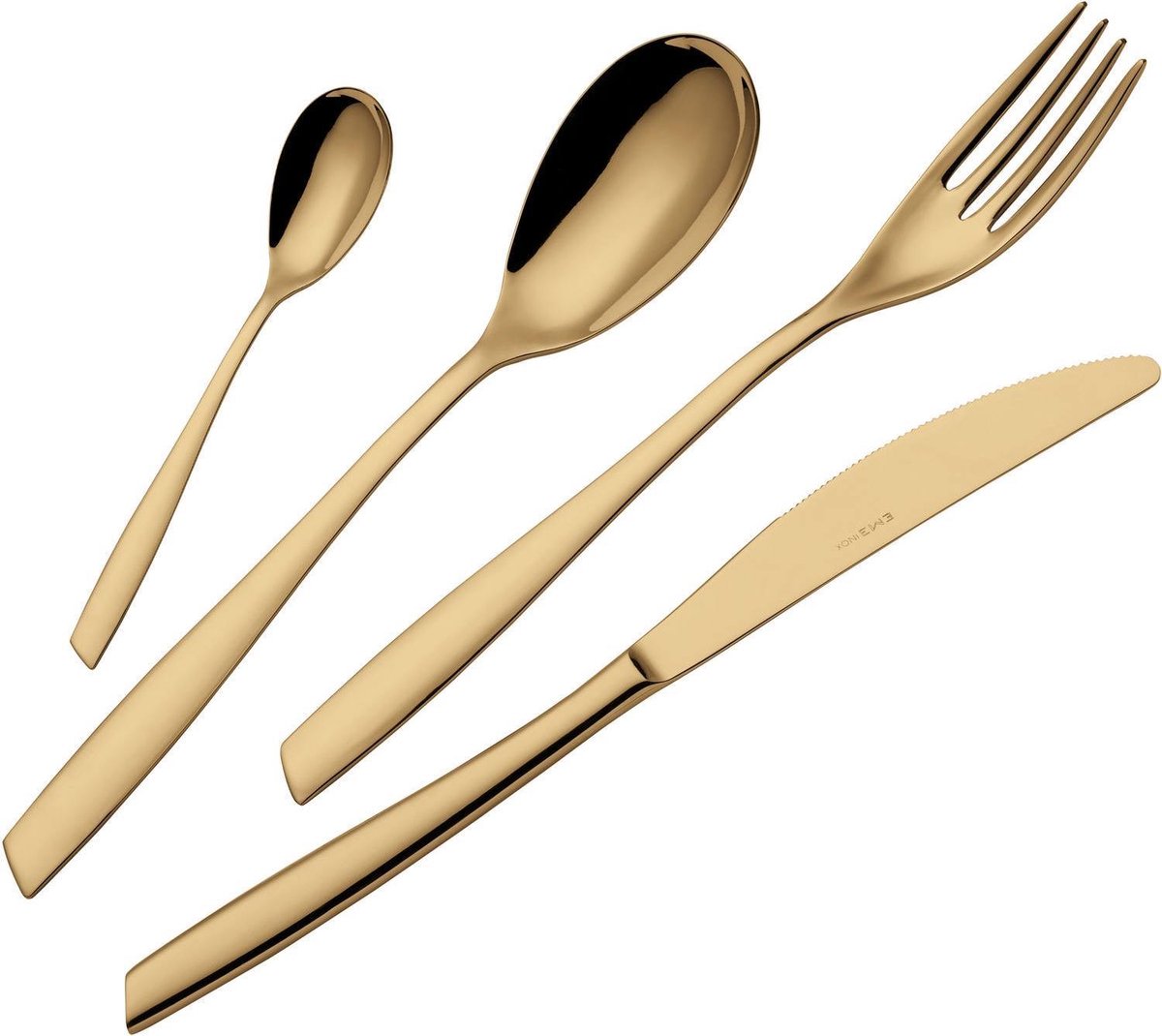 Eme Bestekset Eleven 18/10 24-delig Goud 6-persoons