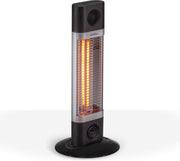 Veito CH1200LT - Zwart - Zeer handzame en energiezuinige hoge capaciteit Carbon Infrarood verwarming / Bijverwarming / Elektrische verwarming / Energiezuinig / Veranda verwarming / 1200W