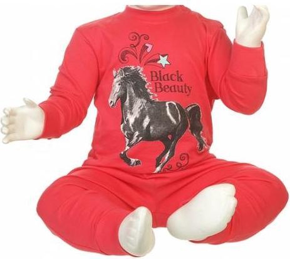Fun2Wear Bauty Horse Pyjama Fuchsia maat 62