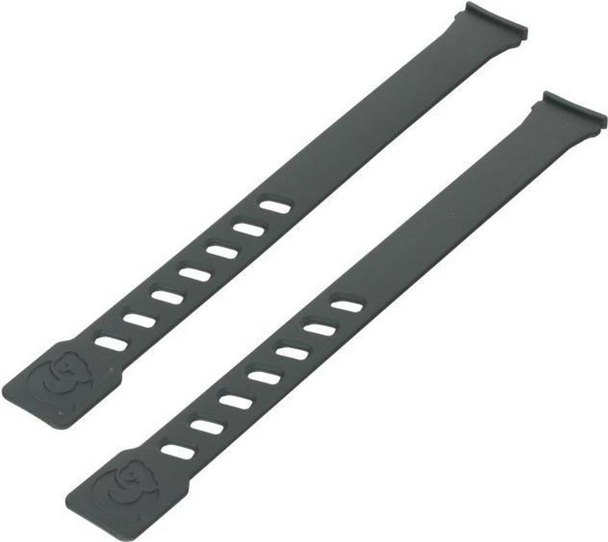 Qibbel Voetriempjes Qs883 28 Cm Zwart 2 Stuks