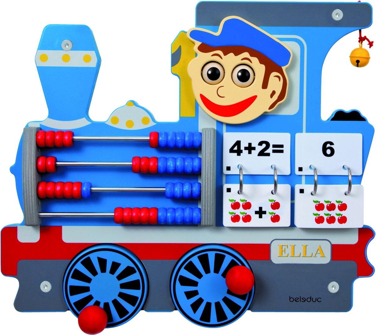 Beleduc Wandspeelgoed Trein Ella Loco 44 Cm