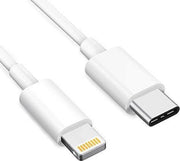 Apple USB-C naar Lightning kabel - 1m -USB C Naar Lightning Kabel 5V - sneller snel Laden en synchroniseren - snellader -Geschikt voor Macbook Pro / iPad Pro / iPhone 11 / 11 Pro / XS Max / XS - Wit