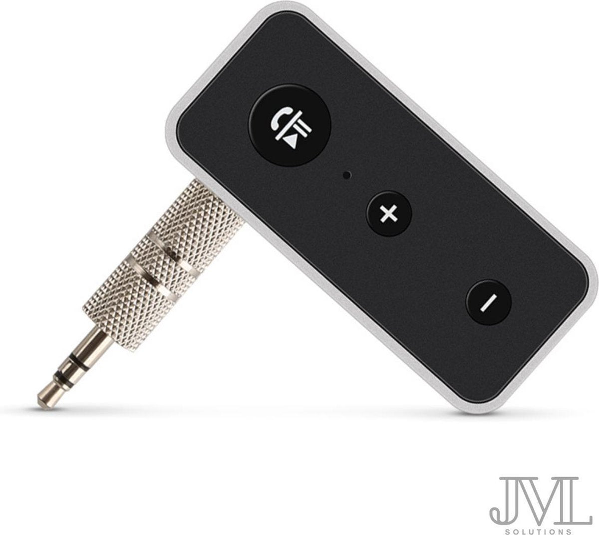 JML Bluetooth Receiver - BT 5.0 - 3.5MM AUX - Bluetooth Ontvanger - Handsfree Bellen - Bluetooth Audio Receiver - Bluetooth via AUX - Auto - Thuis