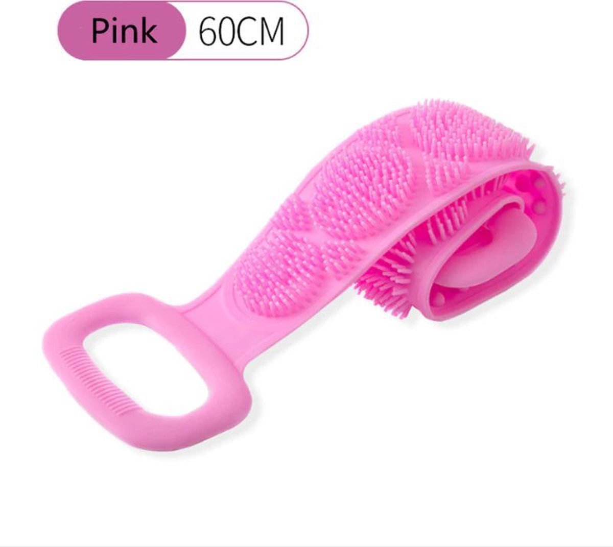 Multifunctionele rug scrubber - peeling - Rose