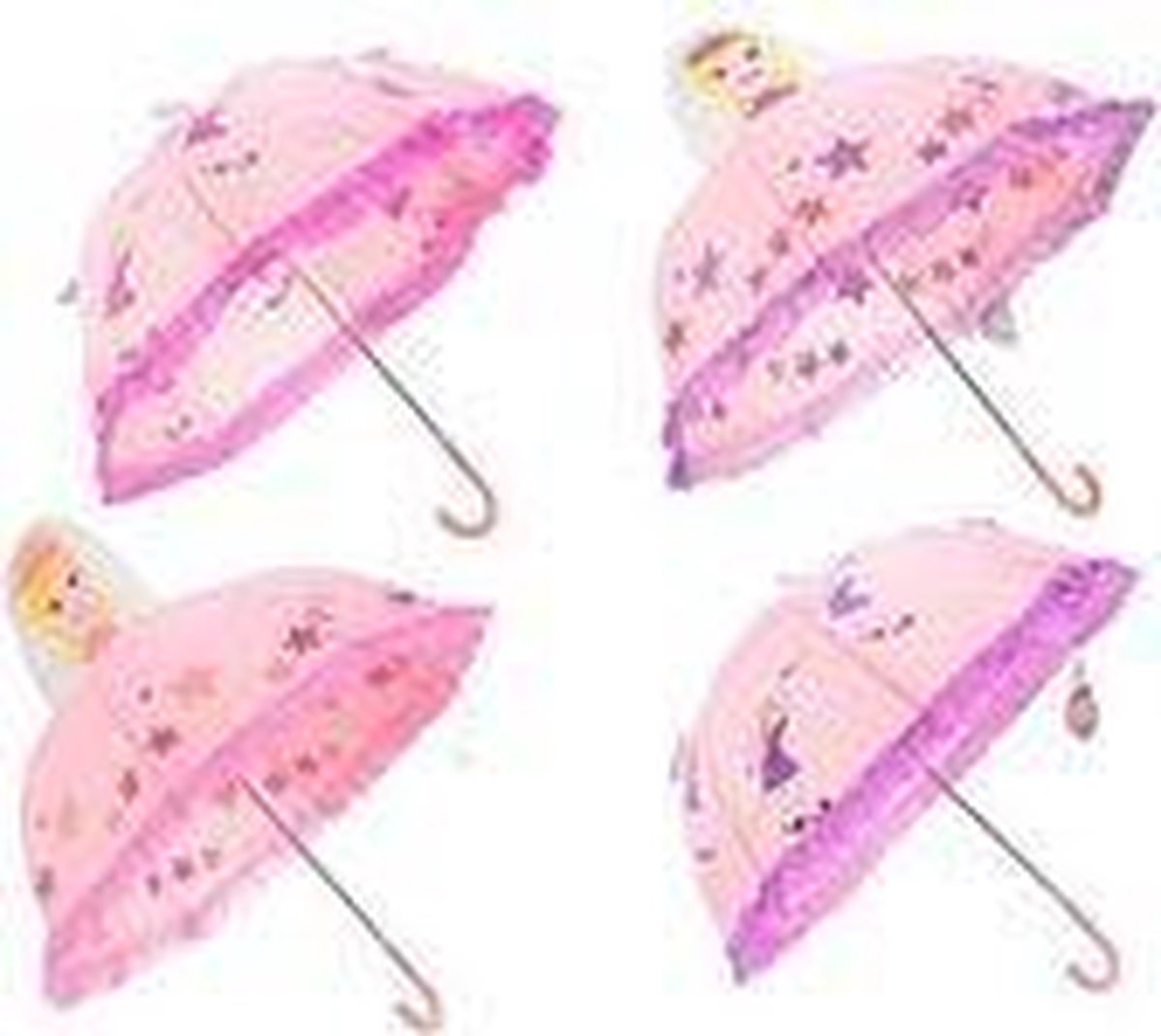 Paraplu 3-D prinses/fee