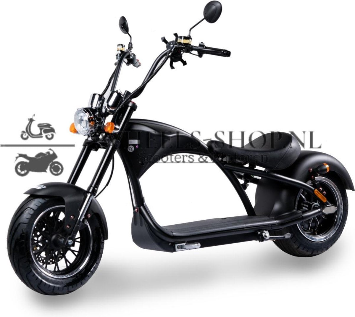 E-Chopper 2.0 Rijklaar+bezorging en 2jaar garantie!